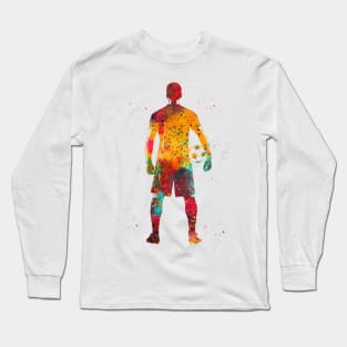 Soccer Player Long Sleeve T-Shirt